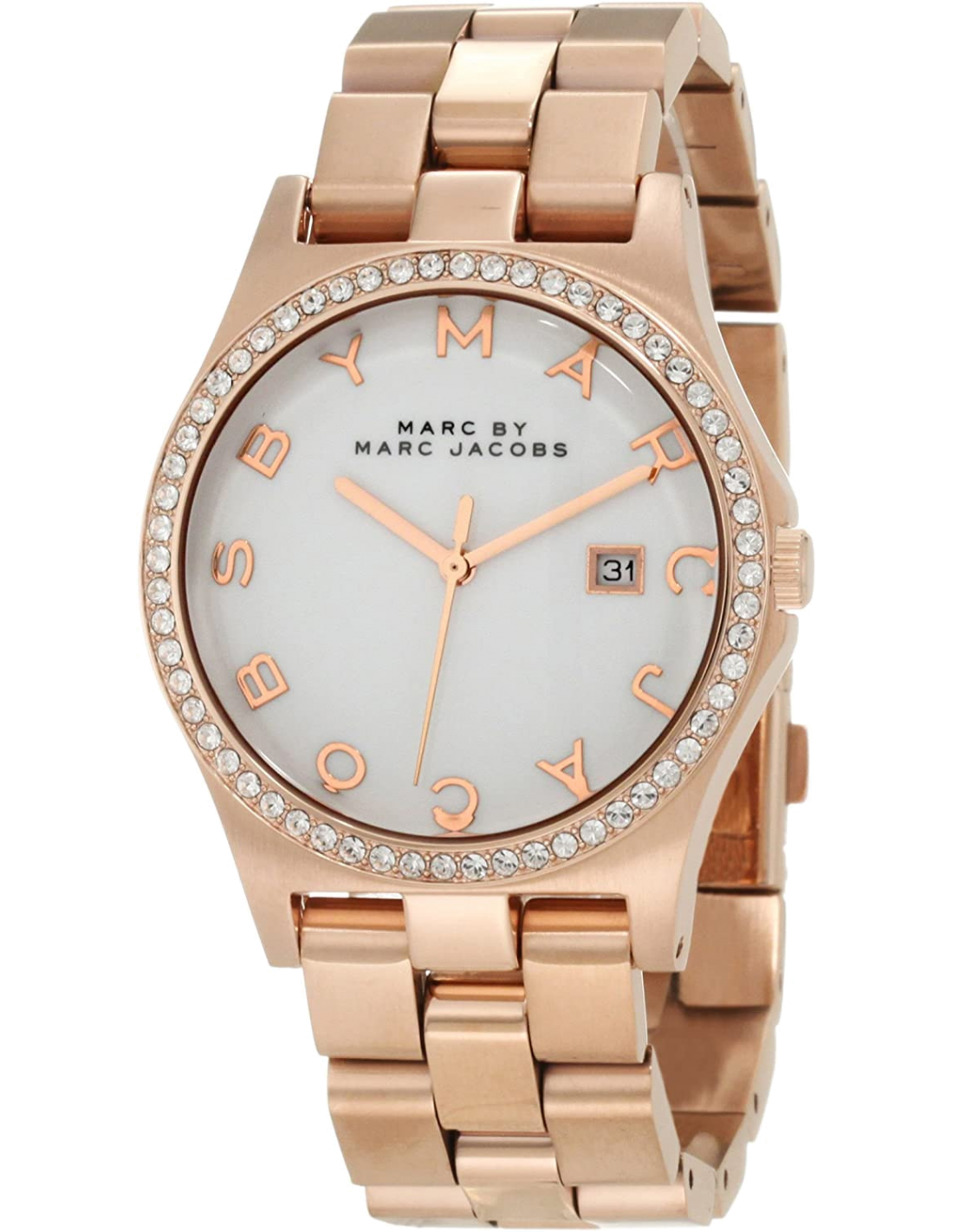 Marc Jacobs MBM3079 vue cadran noir — Montres Outlet