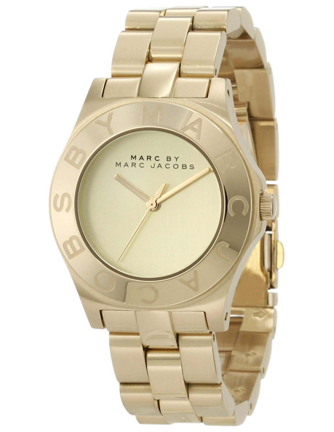 Montre Marc Jacobs MBM3126 en Acier Inoxydable Doré Or Jaune