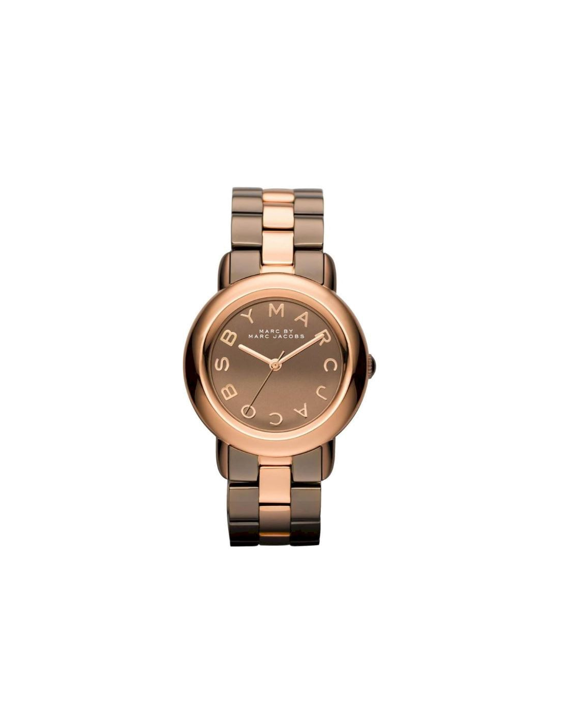 Montre Marc by Marc Jacobs Marci MBM3171 bi-ton or rose et marron