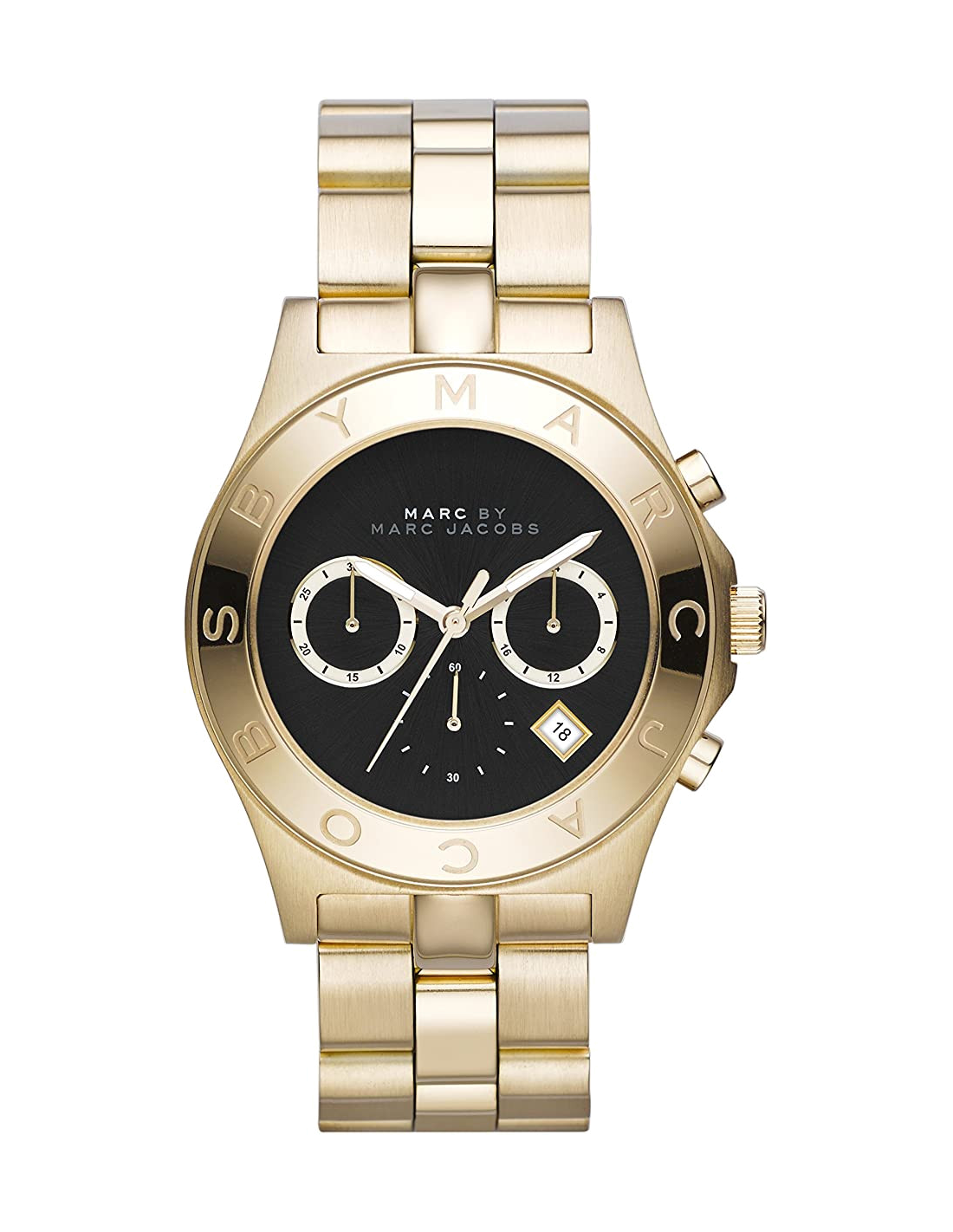 Montre Femme Marc Jacobs MBM3309 Acier Doré et Cadran Noir