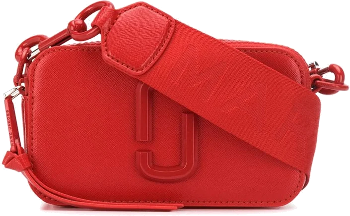 Sac à main bandoulière Marc Jacobs The Snapshot Germanium Rouge