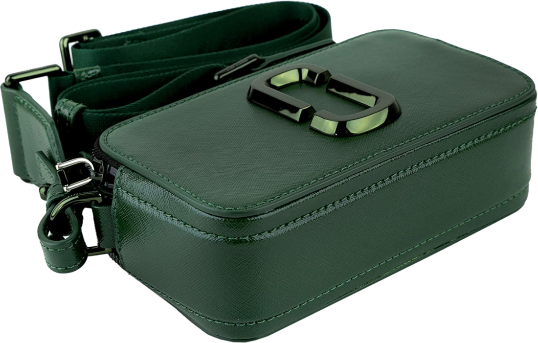 Sac à main bandoulière Marc Jacobs The Snapshot - Vert Olive - Réf. M0015476-390 - Pour Femme vue 4