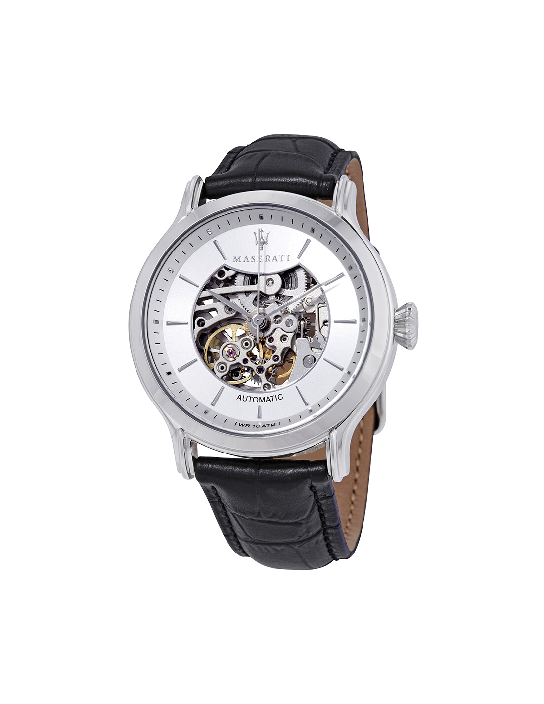 Maserati R8821118003 affichant le cadran noir — Montres Outlet