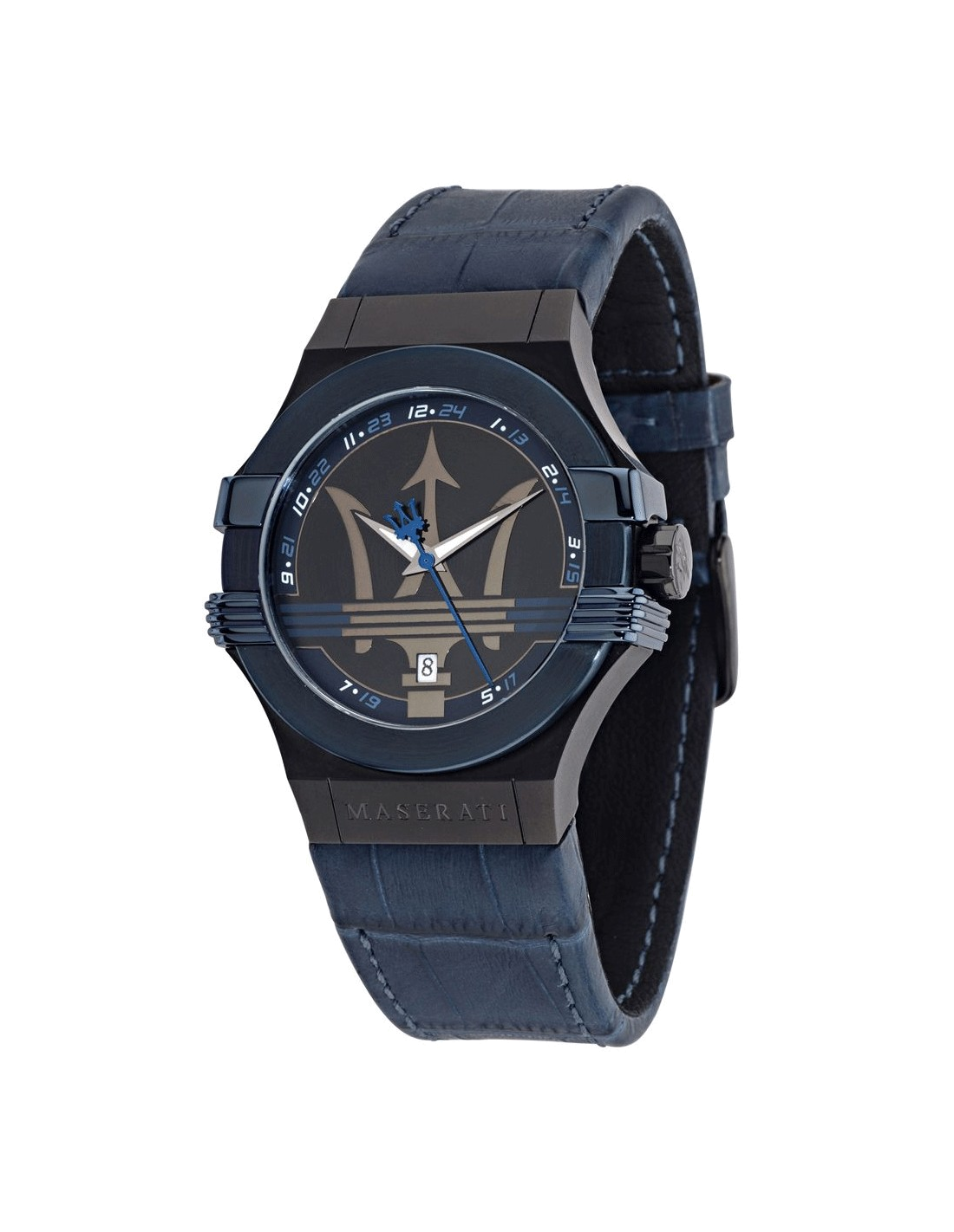Maserati R8851108007 cadran noir et boîtier acier — Montres Outlet