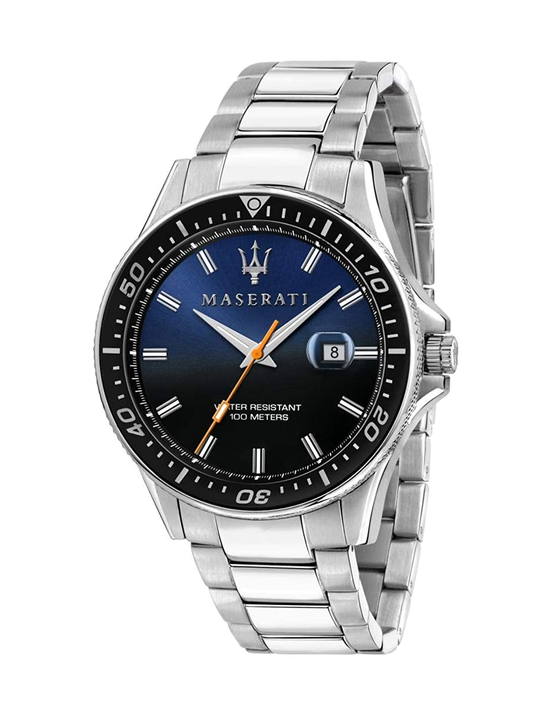 Montre Homme Maserati Sfida R8853140001 ronde cadran dégradé noir et bleu