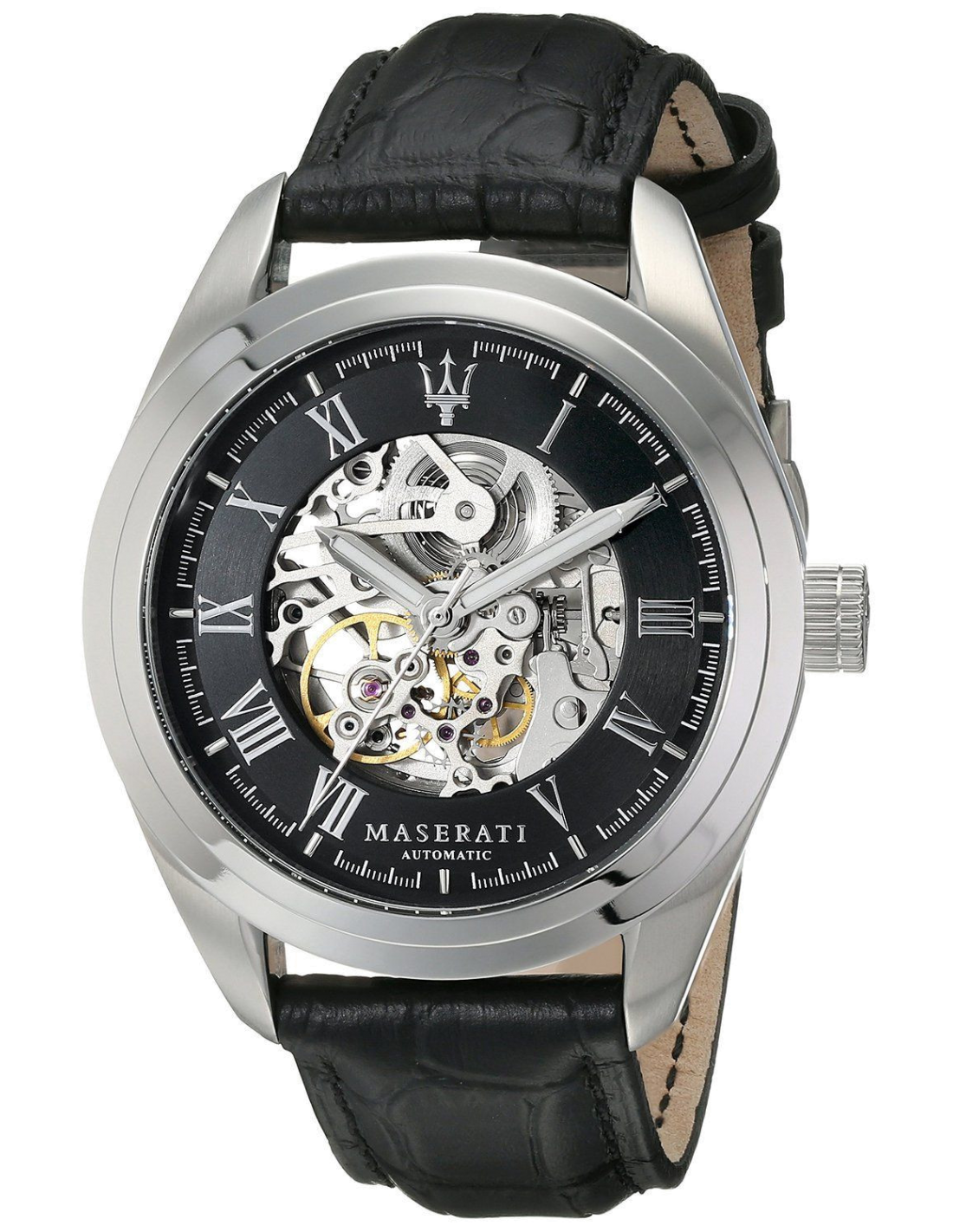 Montre Homme Maserati Traguardo R8871612001 Mouvement squelette automatique