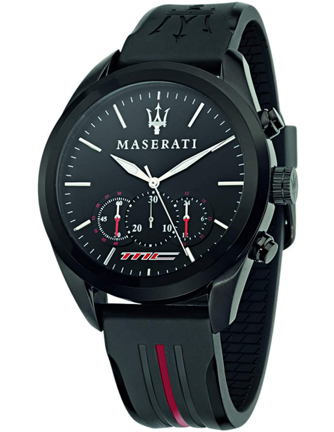 Montre Homme Maserati Traguardo R8871612004 Bracelet caoutchouc noir