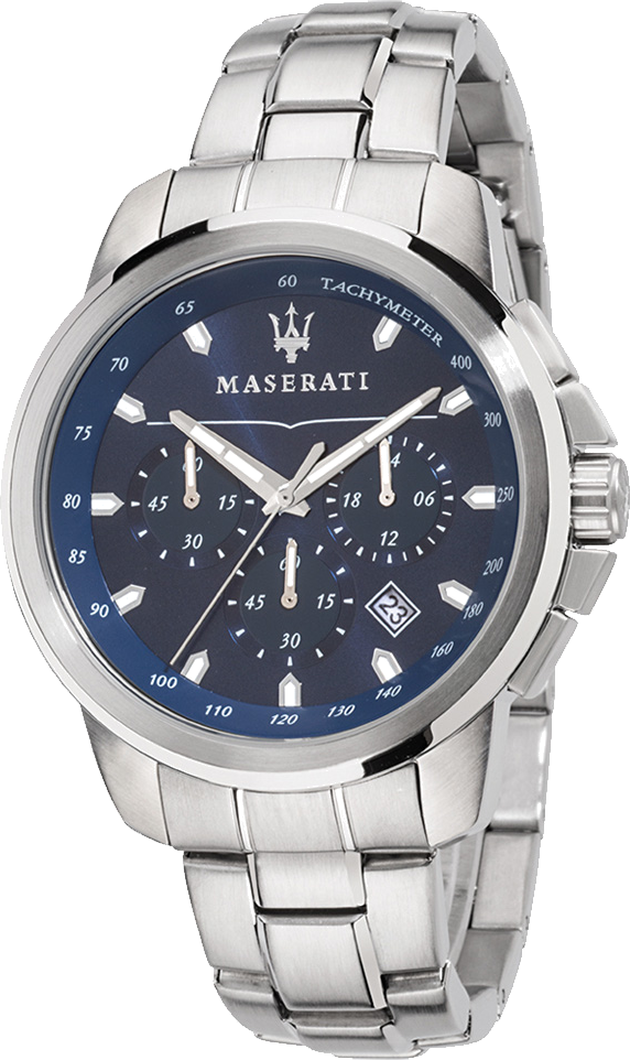 Maserati R8873621002 cadran noir et chronographe — Montres Outlet