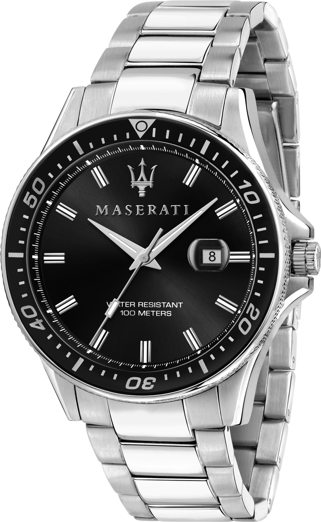 Montre Homme Maserati Sfida R8853140002 cadran rond noir