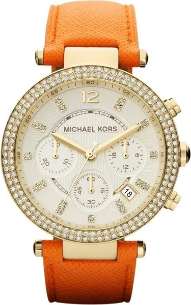 Montre Femme Michael Kors MK2279 Bracelet en cuir orange