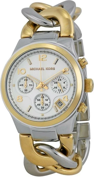 Montre Michael Kors MK3199 en acier inoxydable argenté Runway