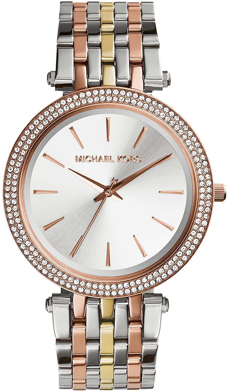 Montre Femme Michael Kors MK3203 Darci Tricolore et Cristaux