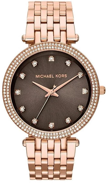 Montre Michael Kors MK3217 Bracelet Acier Rose Gold et Cristaux