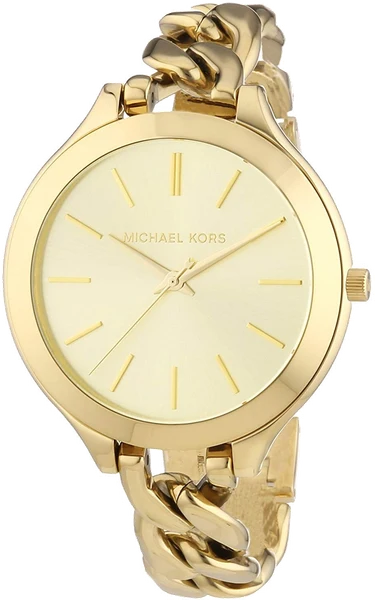 Montre Michael Kors Runway MK3222 Bracelet chaine acier doré or