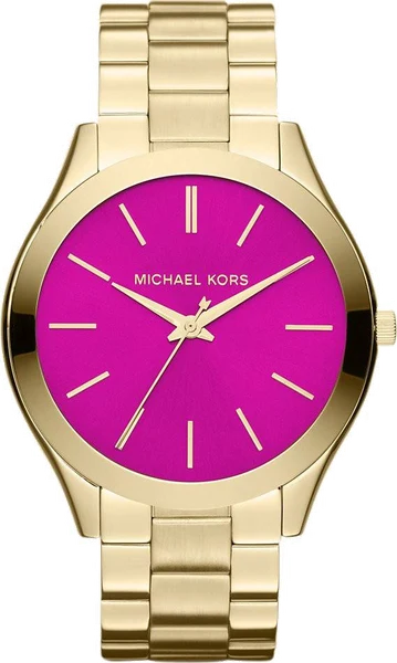 Montre Femme Michael Kors MK3264 cadran fuchsia et bracelet doré