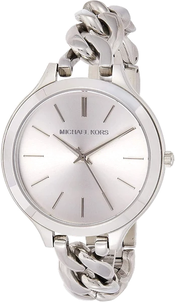 Montre Michael Kors MK3279 Bracelet Chaîne en Acier Argenté