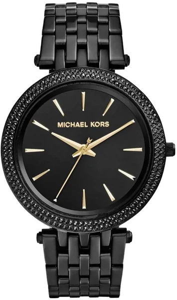 Montre Michael Kors MK3337 Darci en Acier Noir et Brillants Noirs
