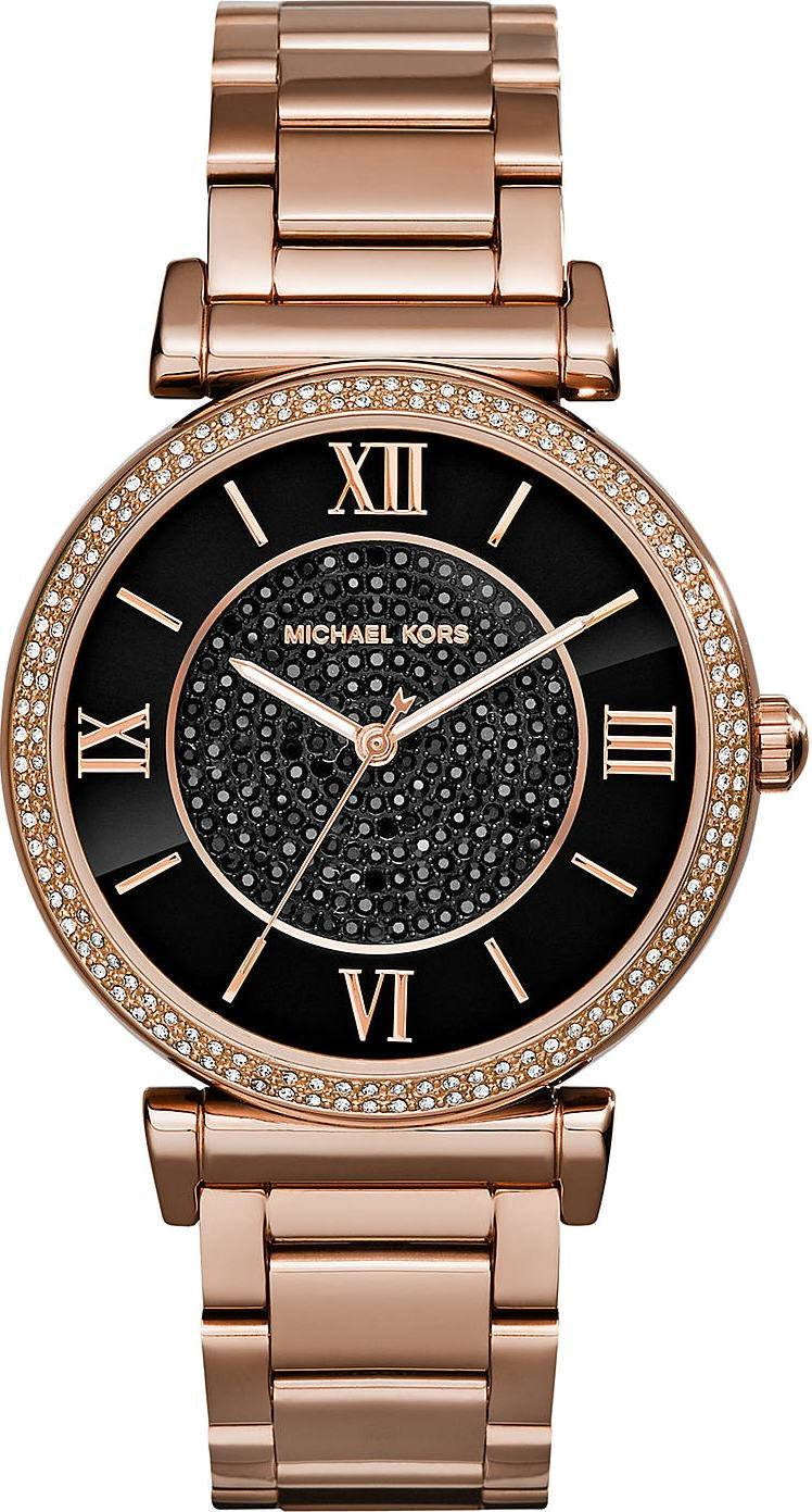 Michael Kors MK3356 cadran noir — Montres Outlet