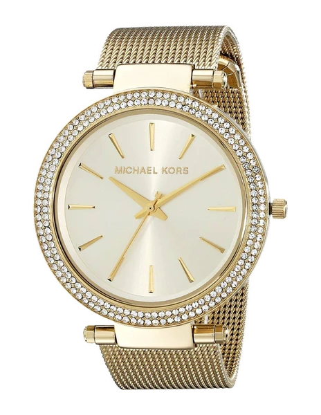 Montre Michael Kors MK3368 Darci en acier doré et maille milanaise