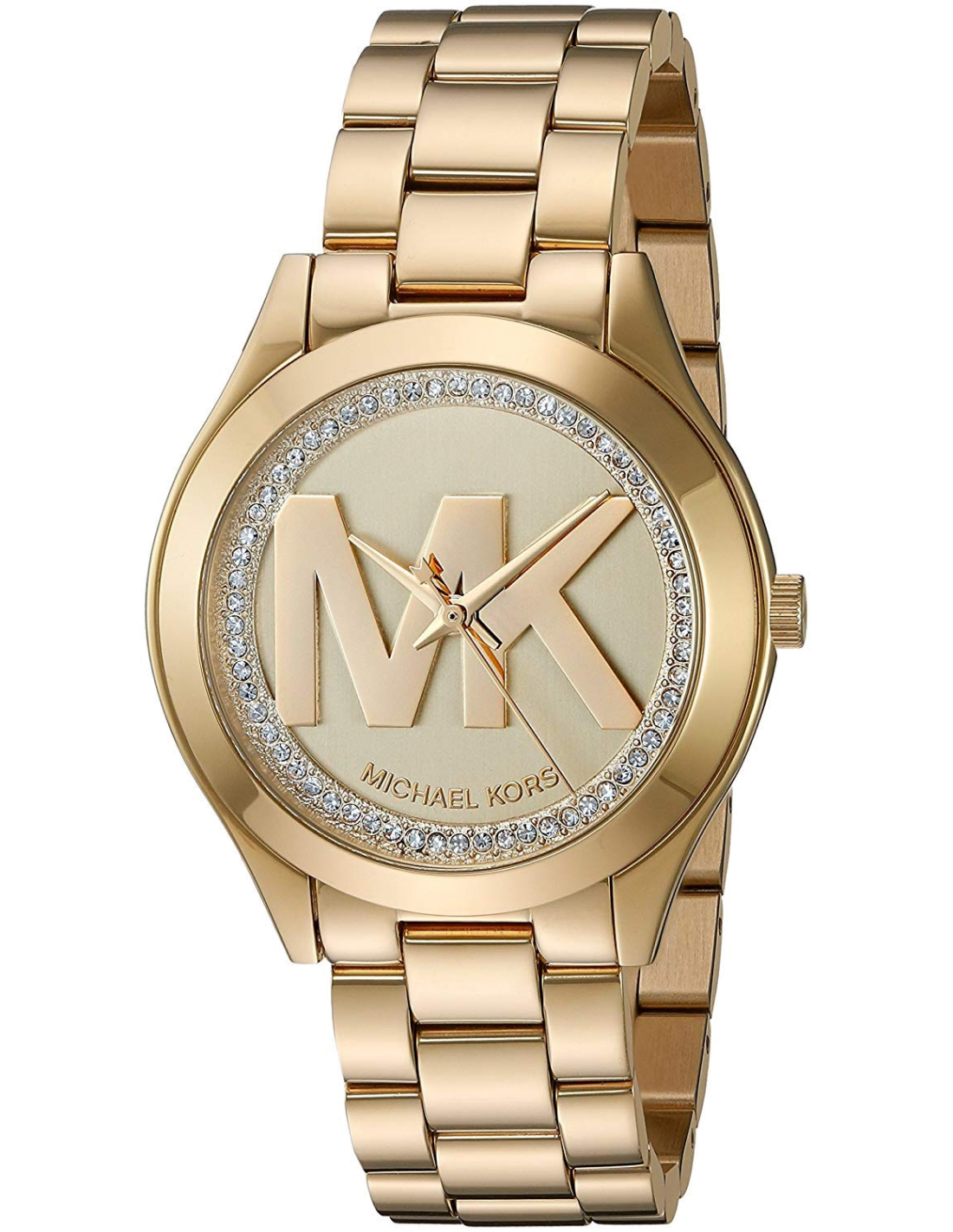 Michael Kors MK3477 montrant son cadran noir — Montres Outlet