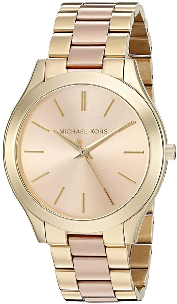 Montre Michael Kors Runway MK3493 Bracelet acétate et acier or rose