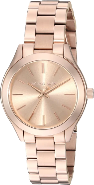 Montre Michael Kors MK3513 Or Rose et Cadran Champagne