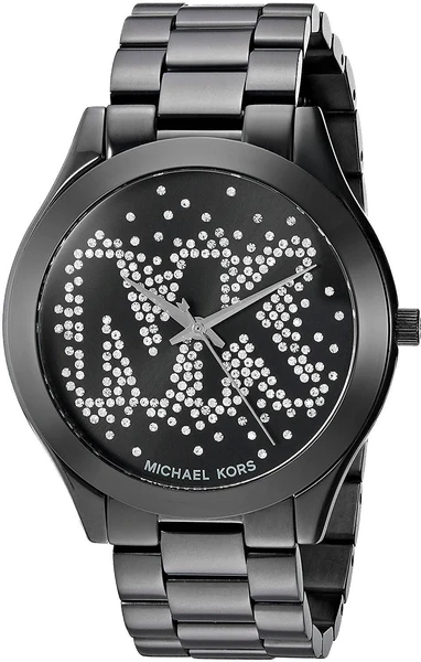 Montre Michael Kors MK3589 en acier inoxydable noir