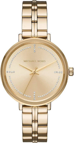 Montre Femme Michael Kors Bridgette MK3792 acier couleur or