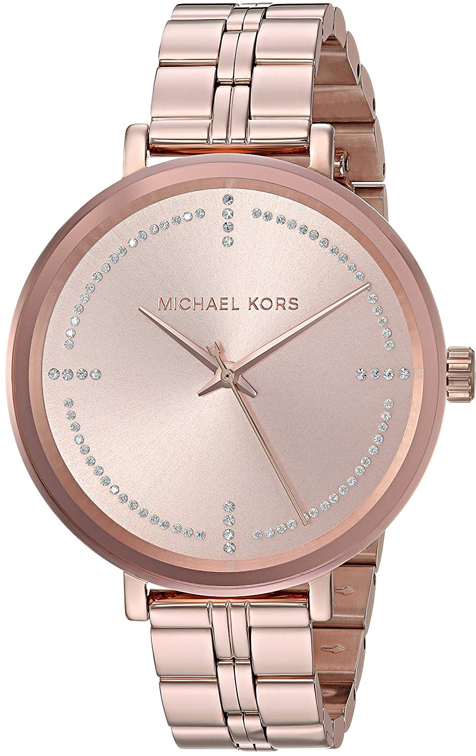 Michael Kors MK3793 montre chronographe noire — Montres Outlet