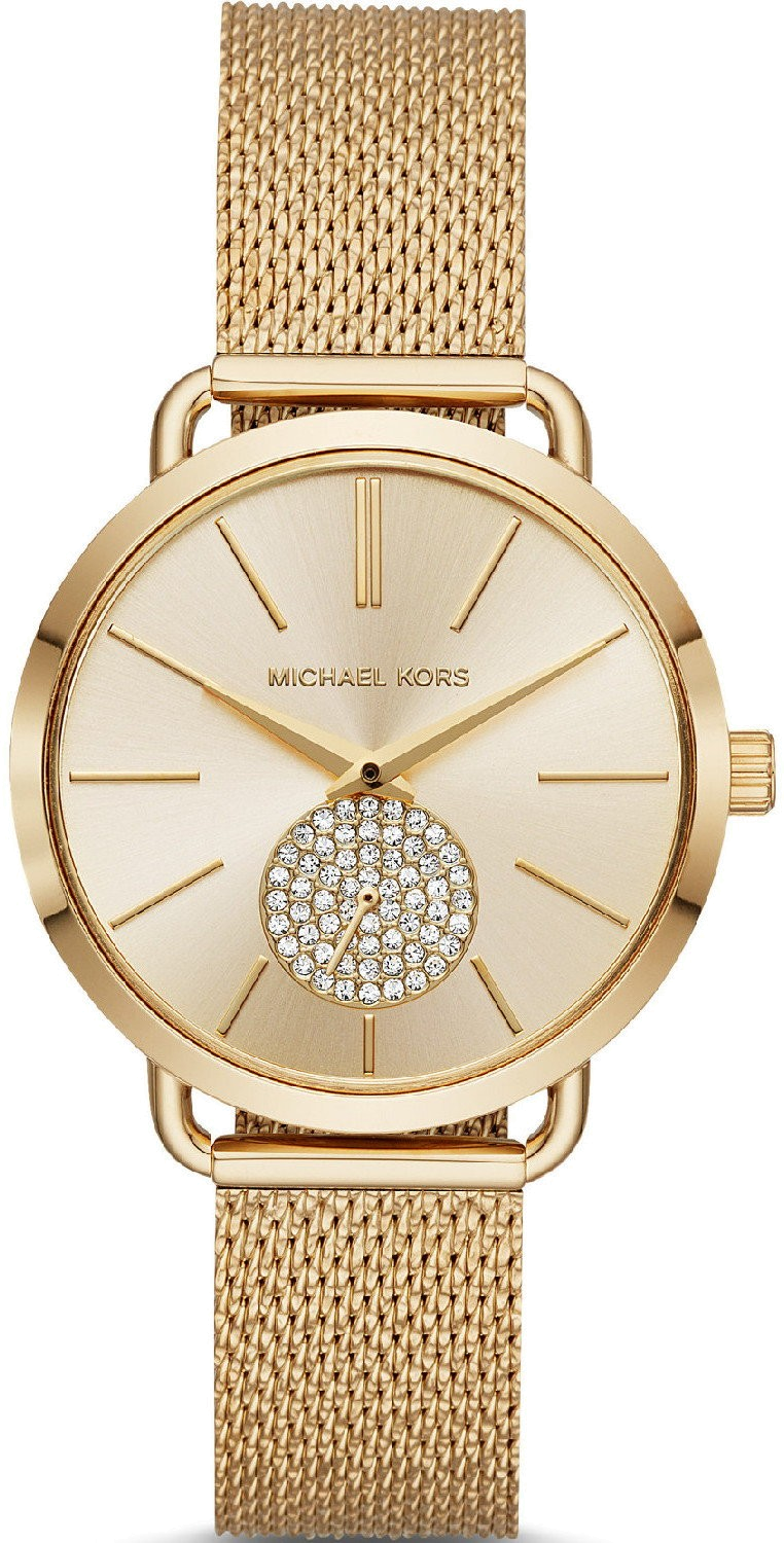 Montre Michael Kors MK3844 Portia en Acier Argenté et Maille Milanaise