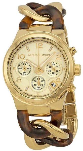 Montre Michael Kors MK4222 Runway bracelet twist écaille de tortue