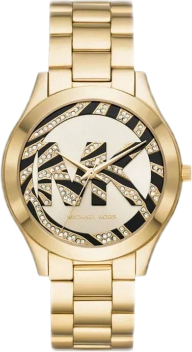 Michael Kors MK4561 — cadran noir en acier inoxydable — Montres Outlet