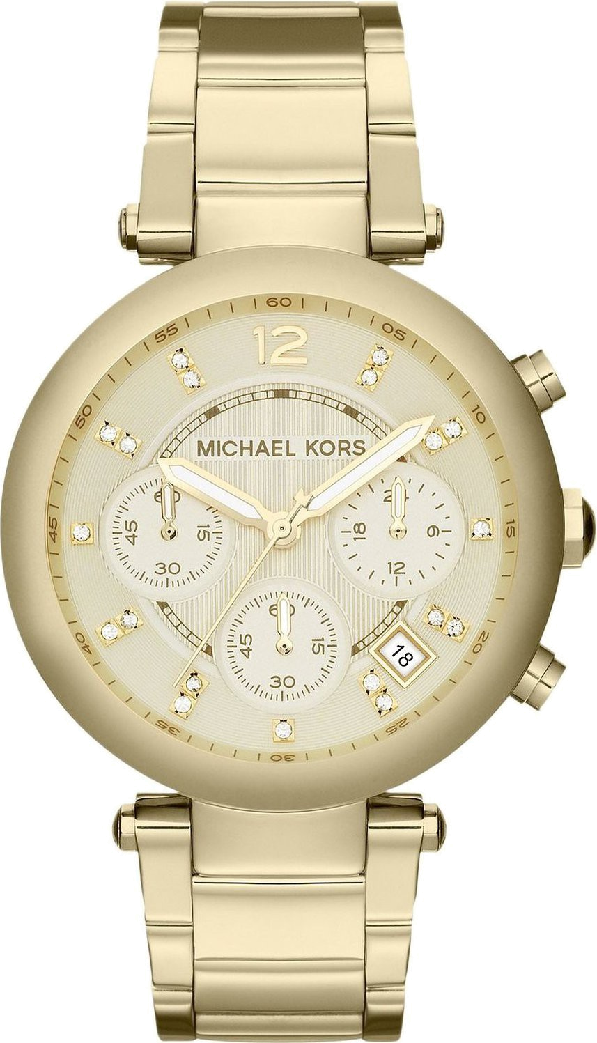 Montre Michael Kors MK5276 Or avec Index Brillants et Cadran Texturé