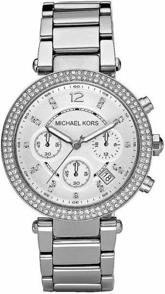 Montre Michael Kors MK5353 Argentée avec Cristaux Swarovski