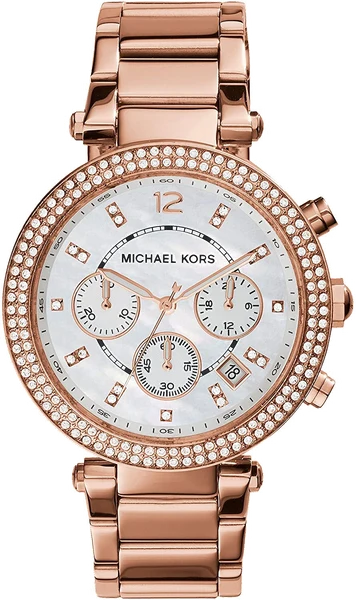 Montre Femme Michael Kors MK5491 Parker Or Rose et Cristaux