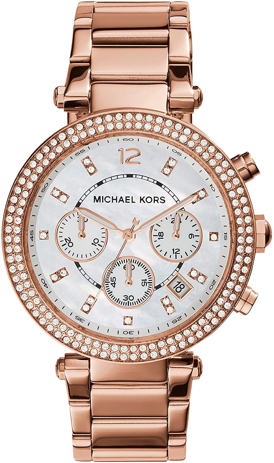 Michael Kors MK5491 — montre argentée chronographe — Montres Outlet