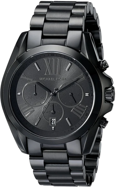 Montre Michael Kors MK5550 Chronographe en Acier Inoxydable Noir 45 mm