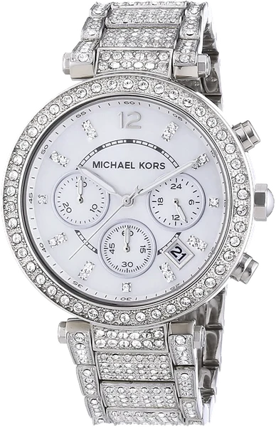 Montre Michael Kors MK5572 Parker en Acier Argenté et Cristaux