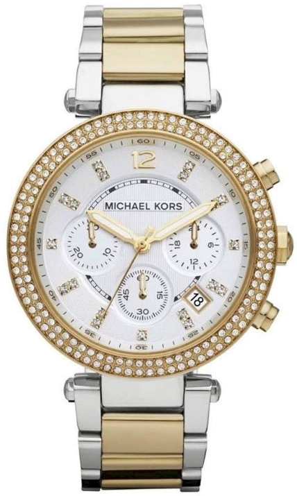 Montre Michael Kors Parker MK5626 chrnomètre acier bicolore