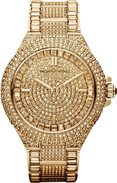 Montre Michael Kors MK5720 Acier Or Jaune et Cristaux Swarovski