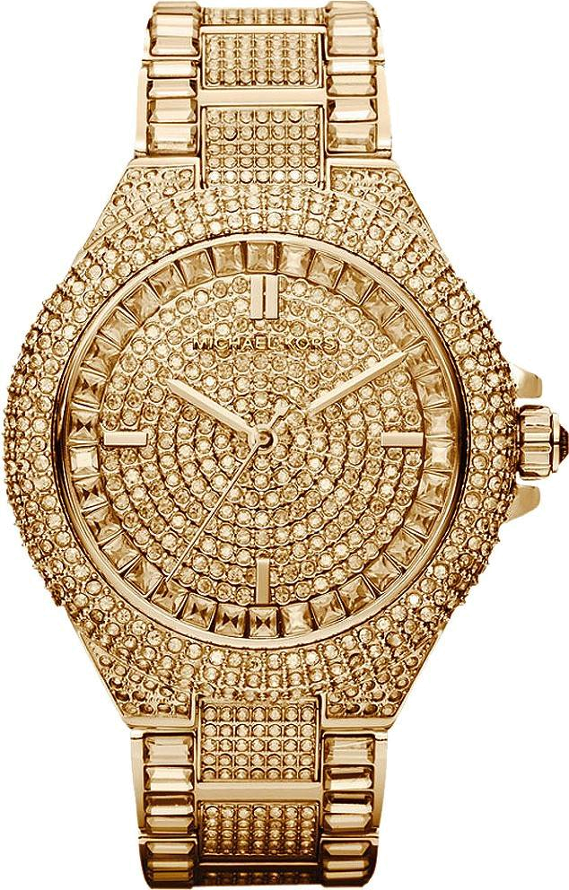 Montre Michael Kors MK5720 Acier Or Jaune et Cristaux Swarovski