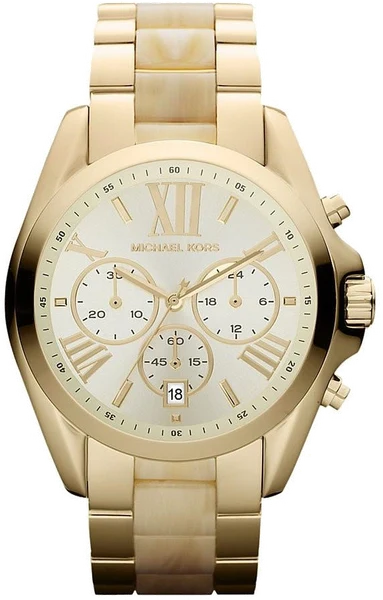 Montre Michael Kors Bradshaw MK5722 Bracelet en acier doré et acétate