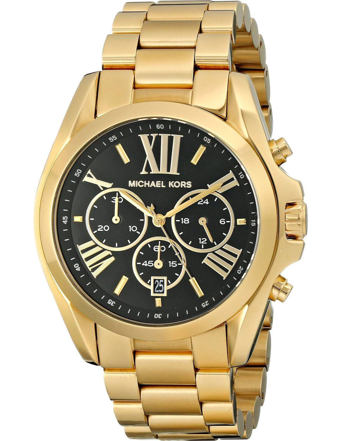Michael Kors MK5739 montre chronographe dorée — Montres Outlet