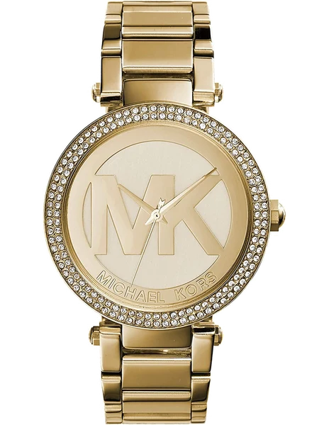 Montre Michael Kors MK5784 Parker Chronographe en Acier Doré et Cristaux