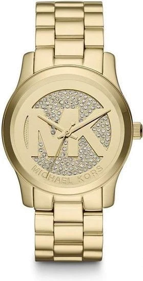Montre Michael Kors Runway MK5852 Initiales MK dorées