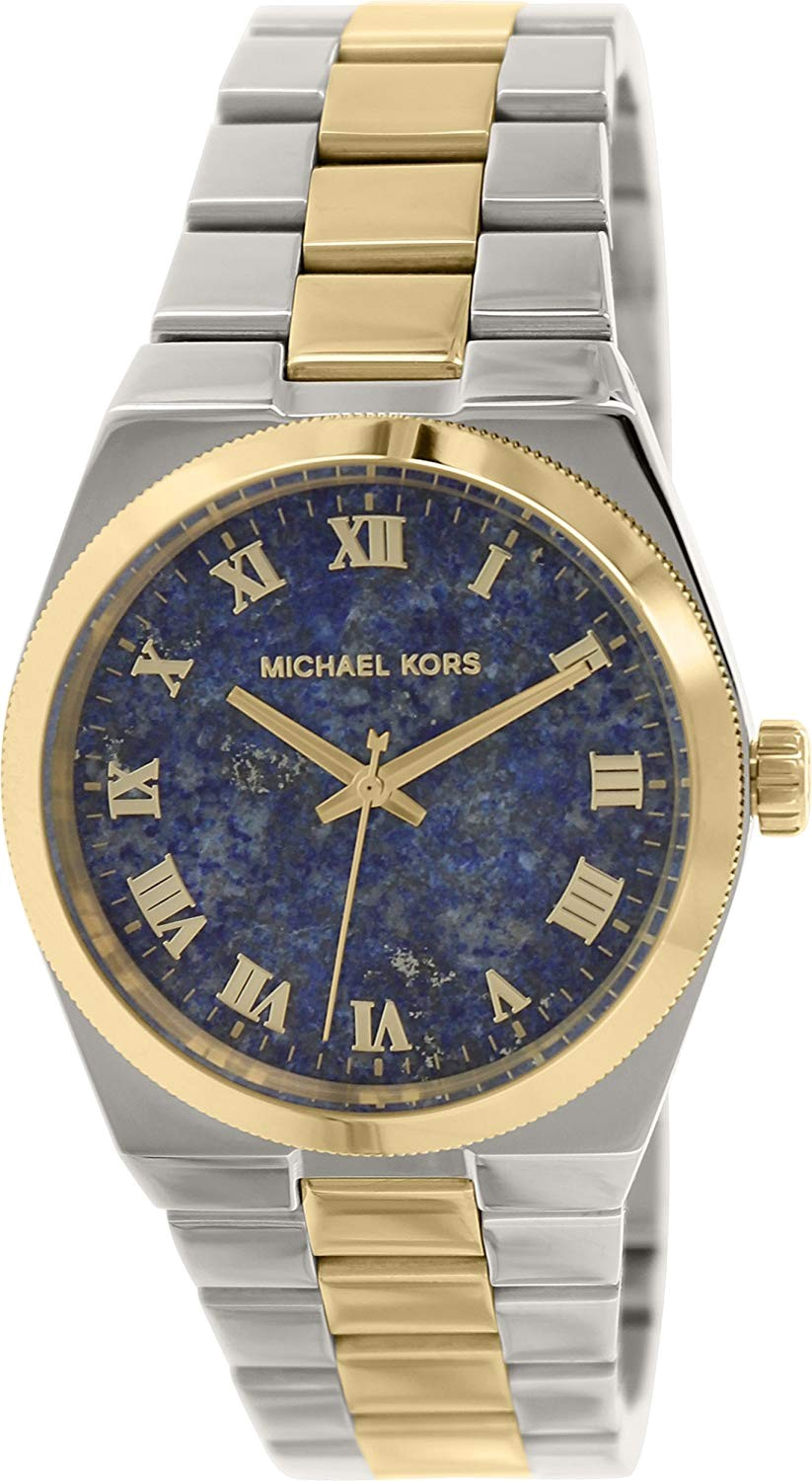 Montre Femme Michael Kors Channing MK5893 à cadran bleu