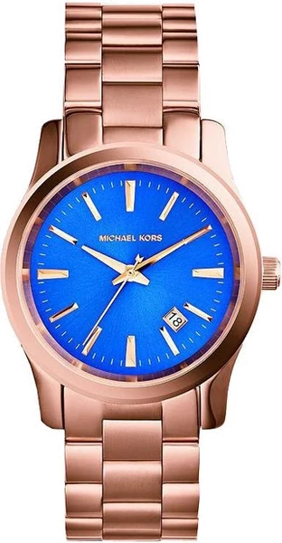 Montre Michael Kors Runway MK5913 Bracelet en acier or rose