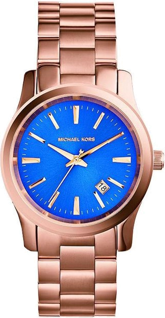 Montre Michael Kors Runway MK5913 Bracelet en acier or rose