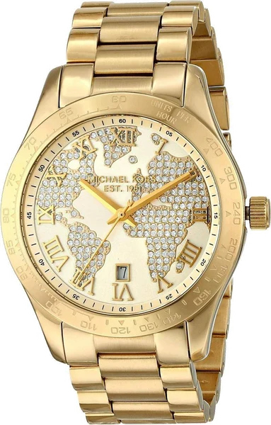Montre Femme Michael Kors Layton MK5959 cadran acier doré