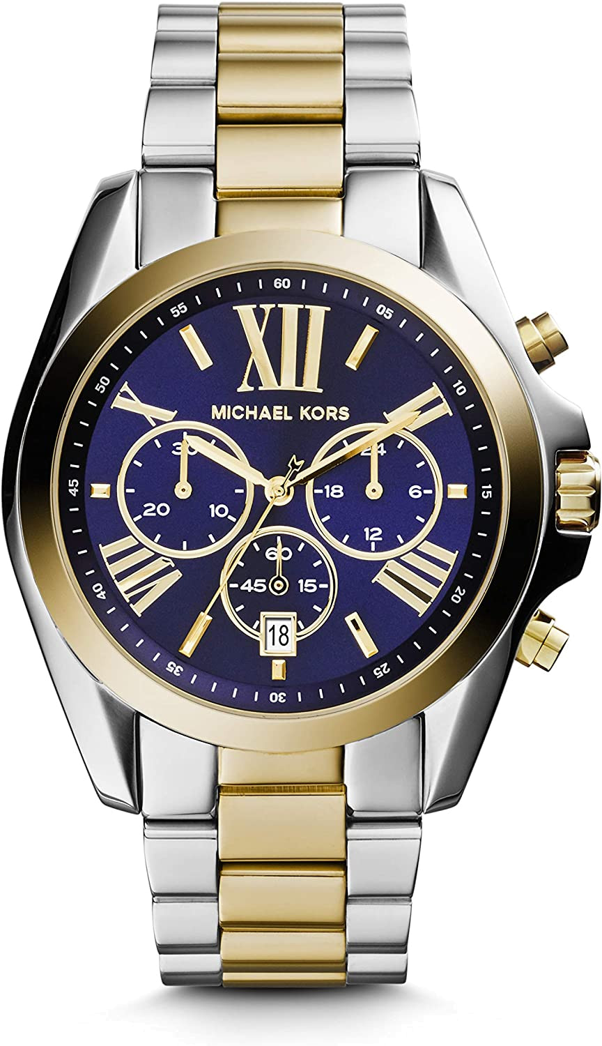 Montre Michael Kors MK5976 Bradshaw en Acier Bi-ton Argent et Or